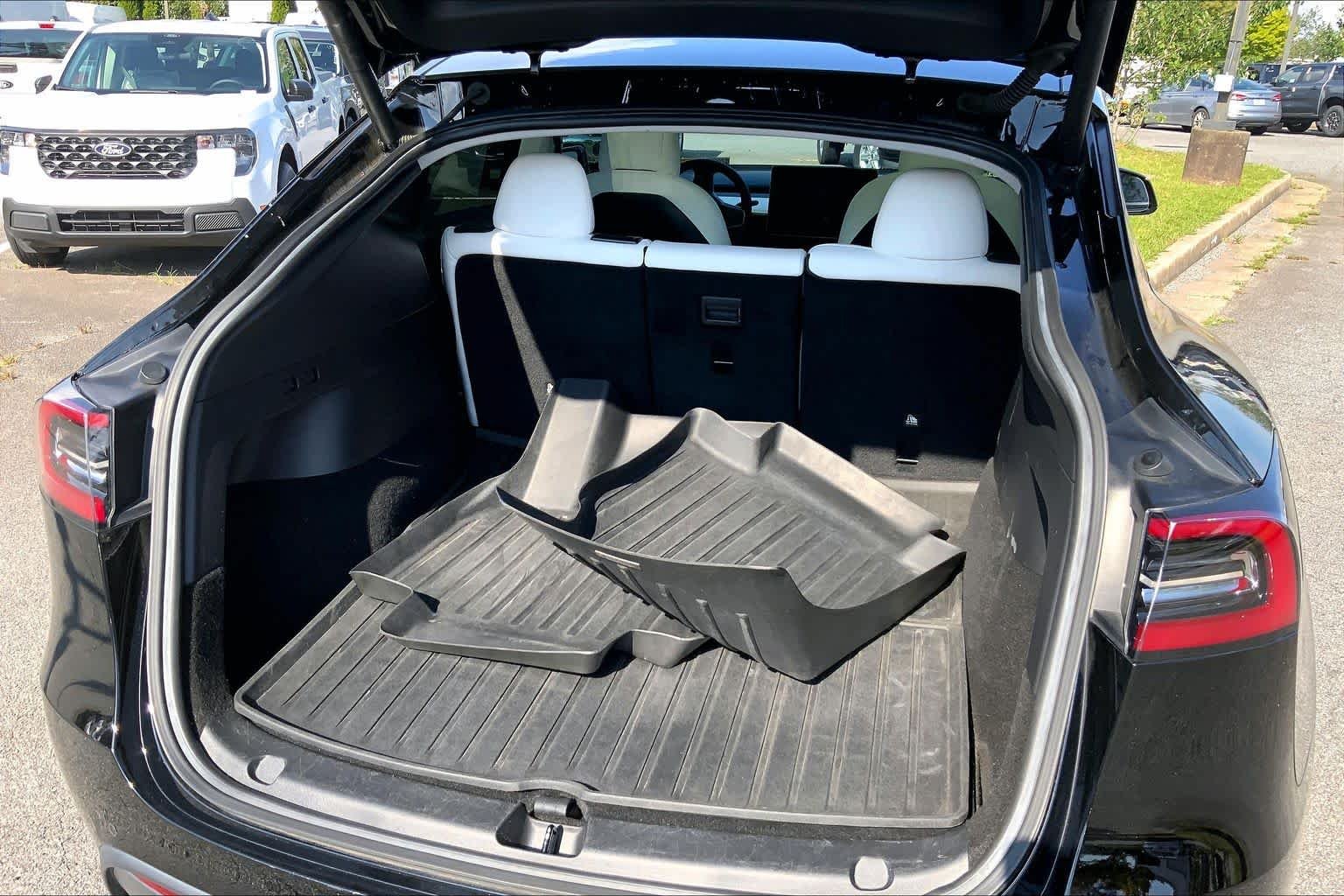 Used 2021 Solid Black Tesla Performance image 33