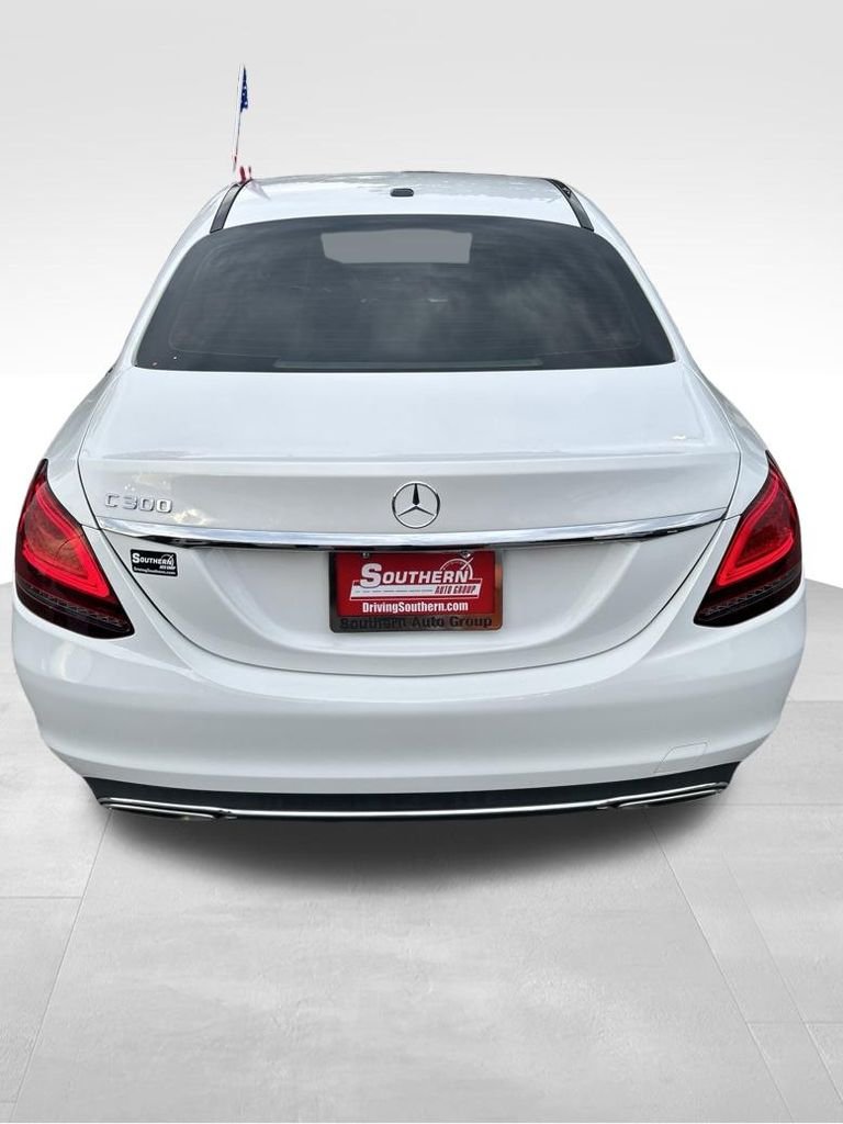 Used 2021 White Mercedes-Benz C 300 image 12