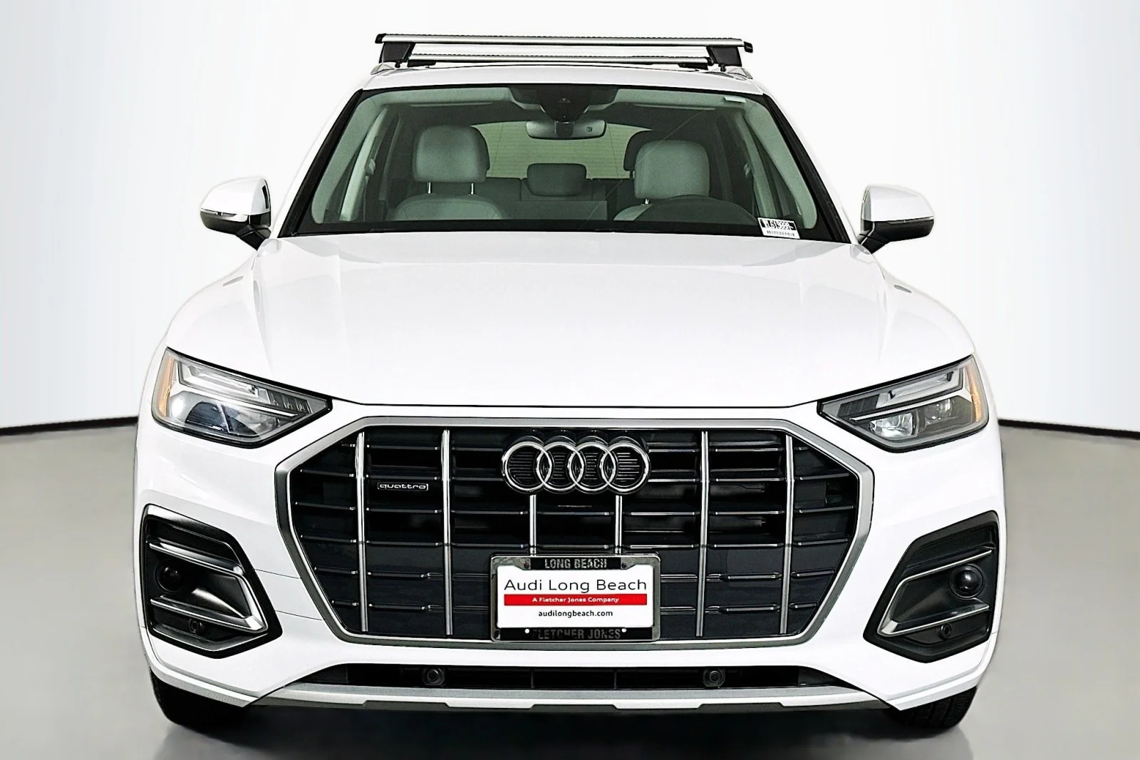 Used 2023 Glacier White Metallic Audi Premium image 2