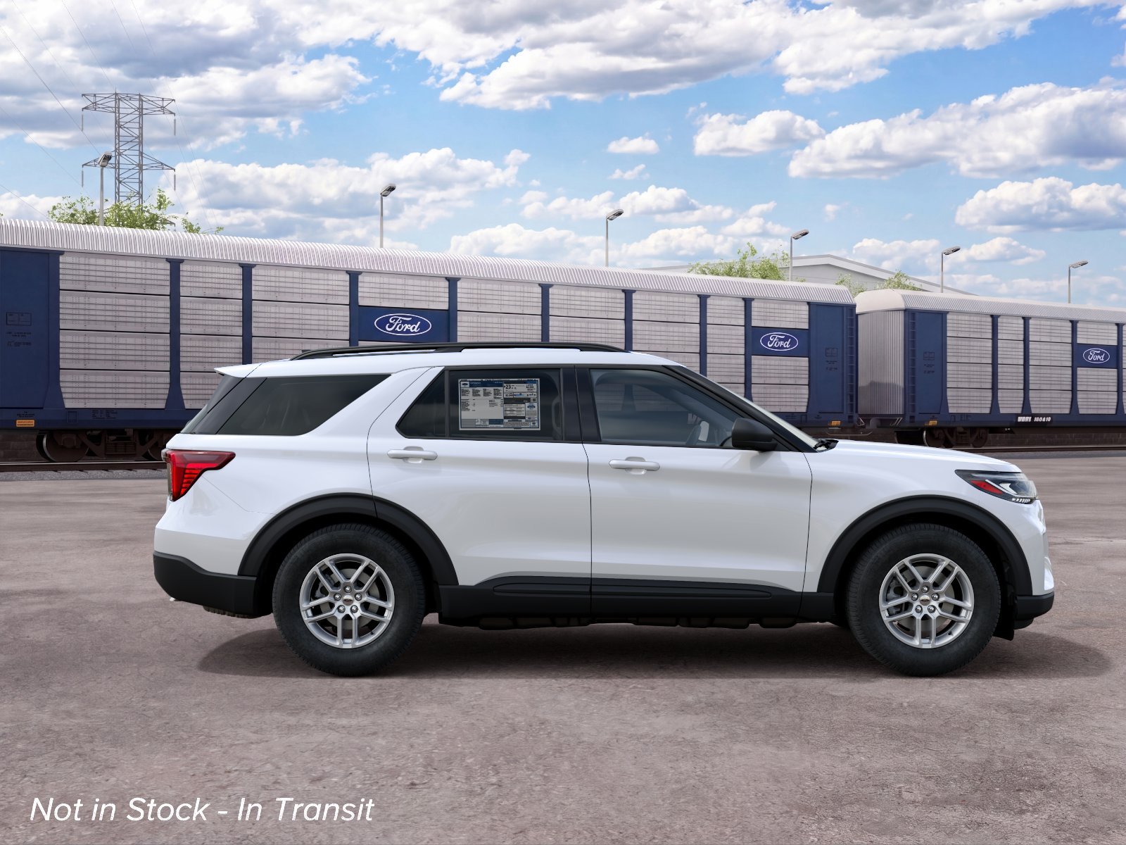 New 2027 Star White Metallic Tri-Coat Ford Active image 28