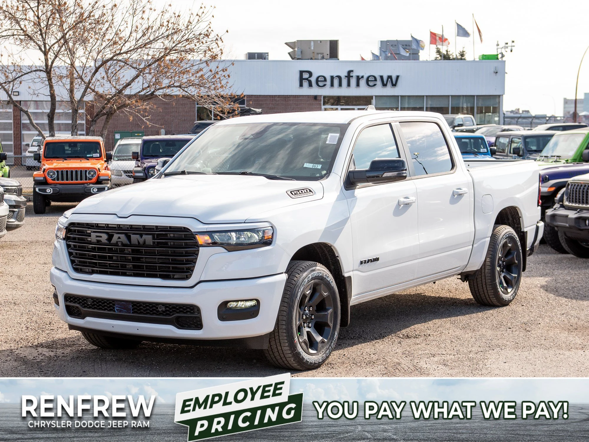 New 2026 White RAM Sport* image 1