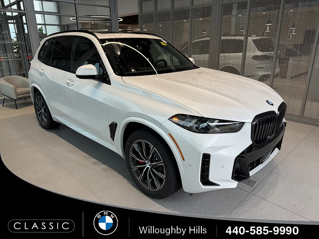 New 2026 Mineral White Metallic BMW xDrive40i image 1
