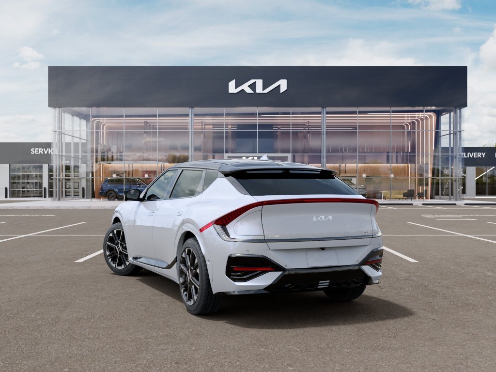 New 2026 Glacial White Pearl / Black Ro Kia GT-Line AWD image 4