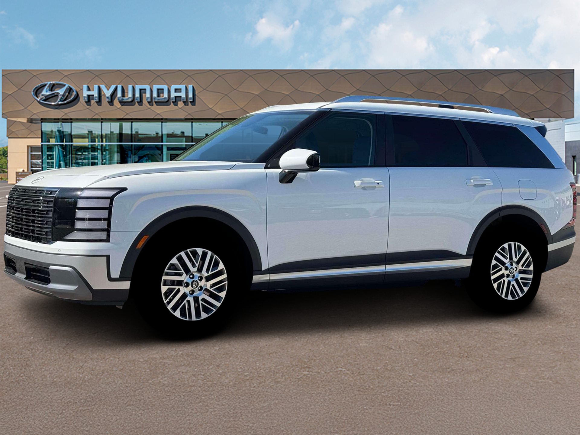 New 2026 White Hyundai SEL AWD image 2