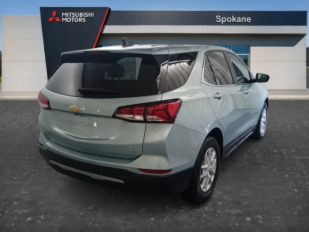 Used 2022 Seaglass Blue Metallic Chevrolet LT image 4