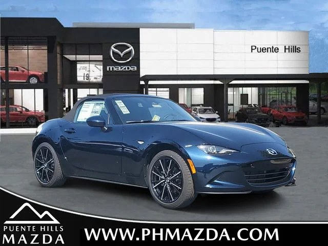 New 2026 Deep Crystal Blue Mica Mazda Grand Touring image 1