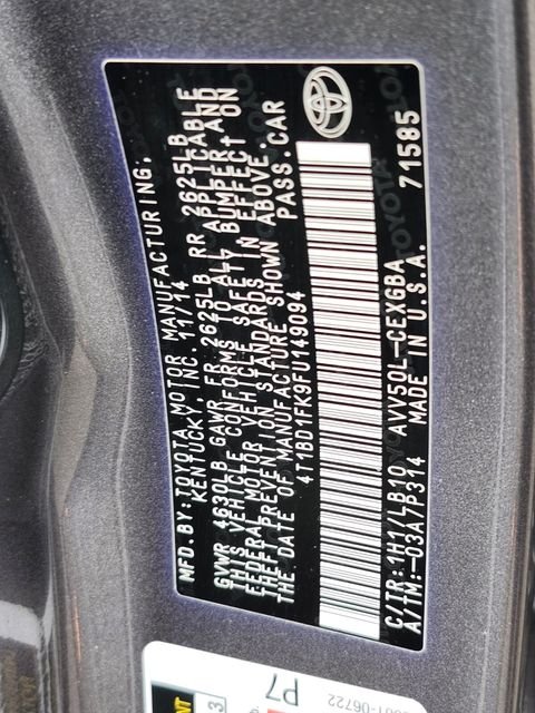Used 2015 Gray Toyota XLE image 34