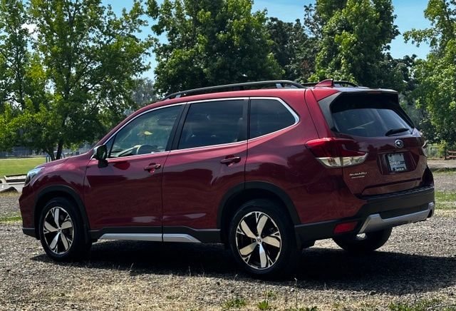 Used 2021 Crimson Red Pearl Subaru Touring image 7