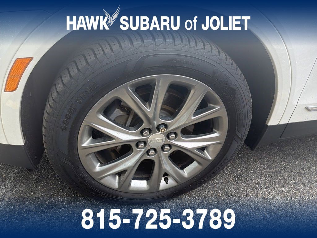Used 2020 Crystal White Tricoat Cadillac Sport AWD image 2