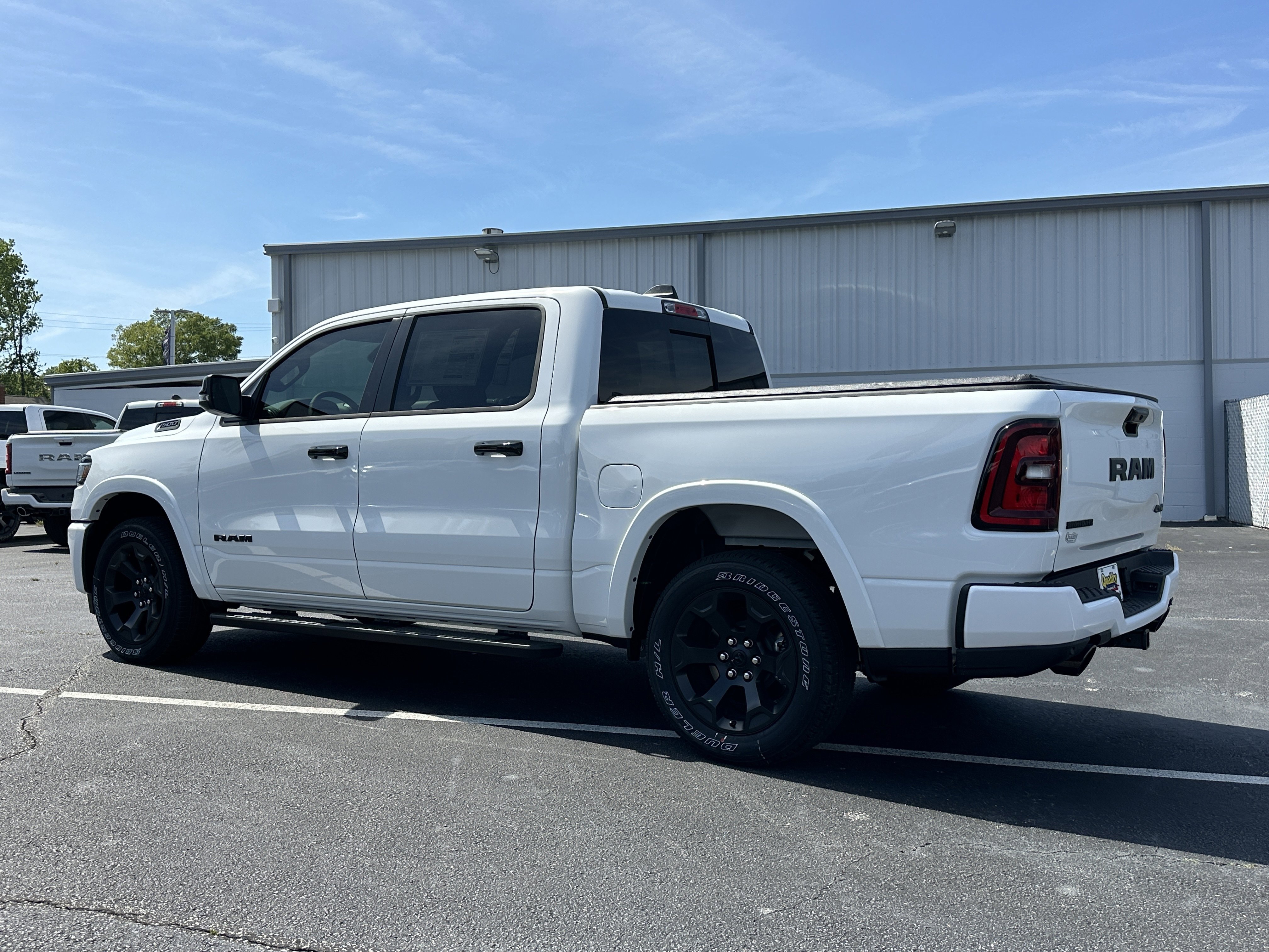 New 2026 Bright White Clear-Coat Exterior Paint RAM Big Horn image 6