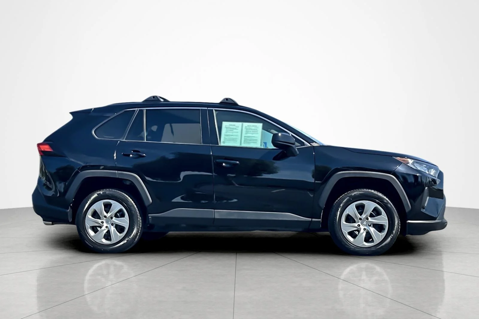 Used 2021 MIDNIGHT BLACK Toyota LE image 6