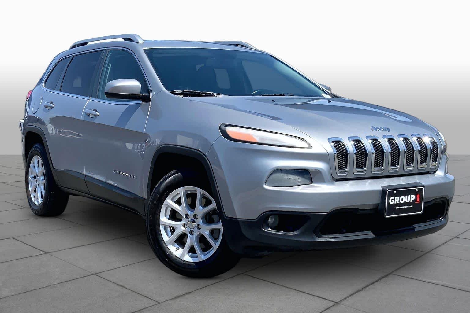 Used 2015 Jeep Cherokee Latitude with VIN 1C4PJMCB0FW644801 for sale in Lubbock, TX