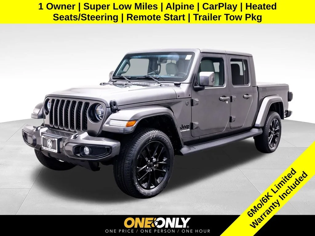 Used 2021 Gray Jeep High Altitude image 1