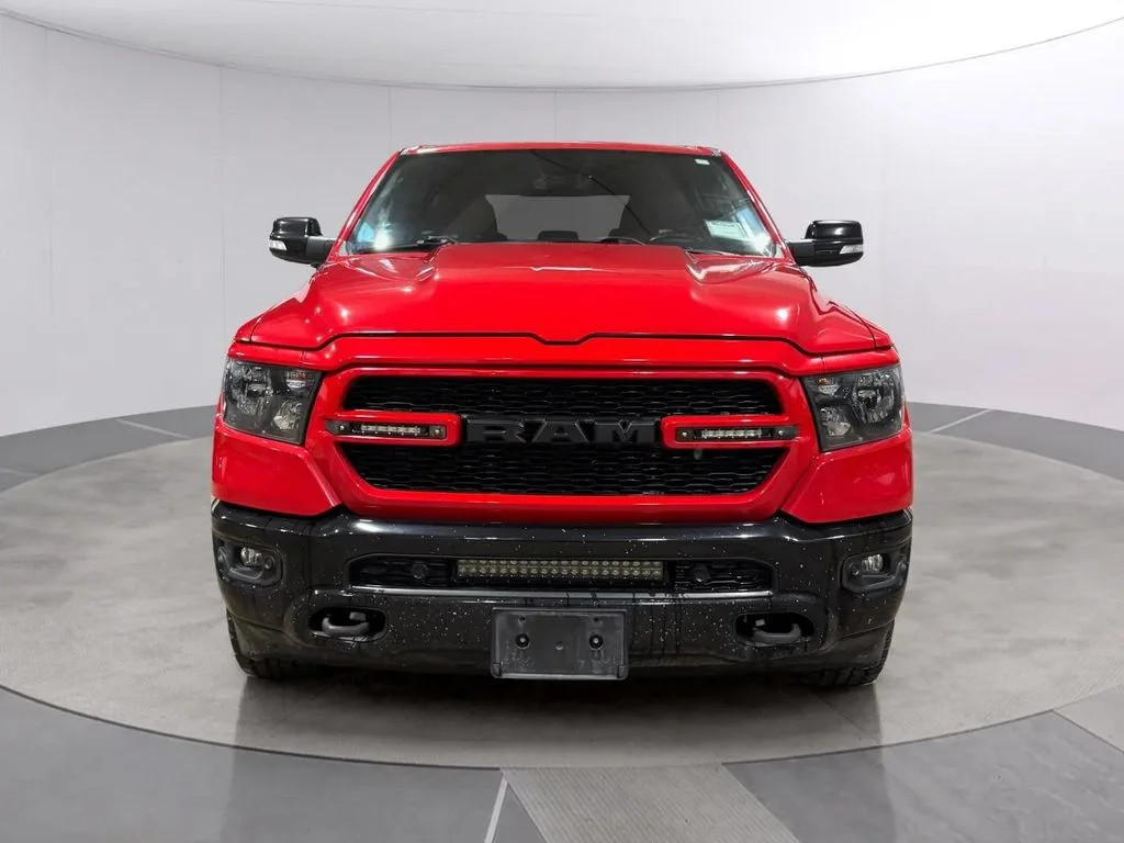 Used 2022 Flame Red Clearcoat Ram Big Horn image 8