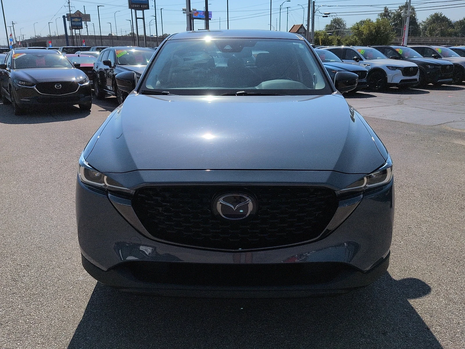 Used 2024 Polymetal Gray Metallic Mazda 2.5 S Carbon Edition image 3