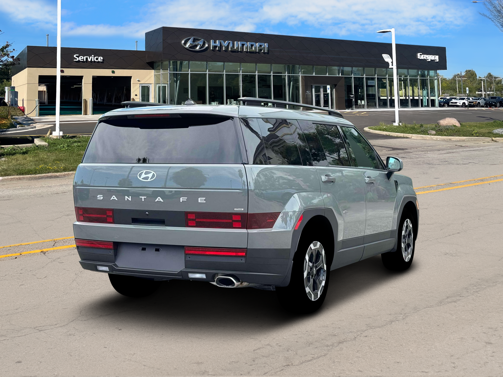 New 2026 Gray Hyundai SEL AWD image 7