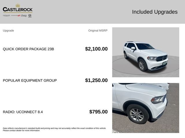 Certified Used 2016 White Dodge SXT image 8