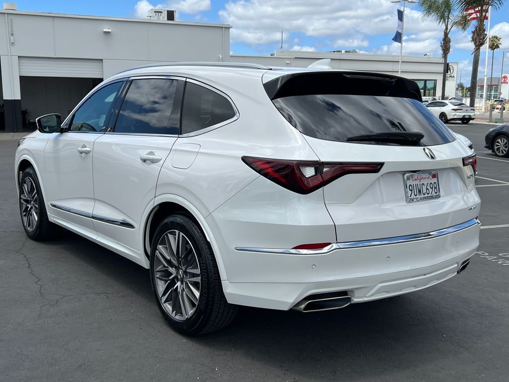 Certified Used 2025 Platinum White Pearl Acura SH-AWD ADVANCE image 9