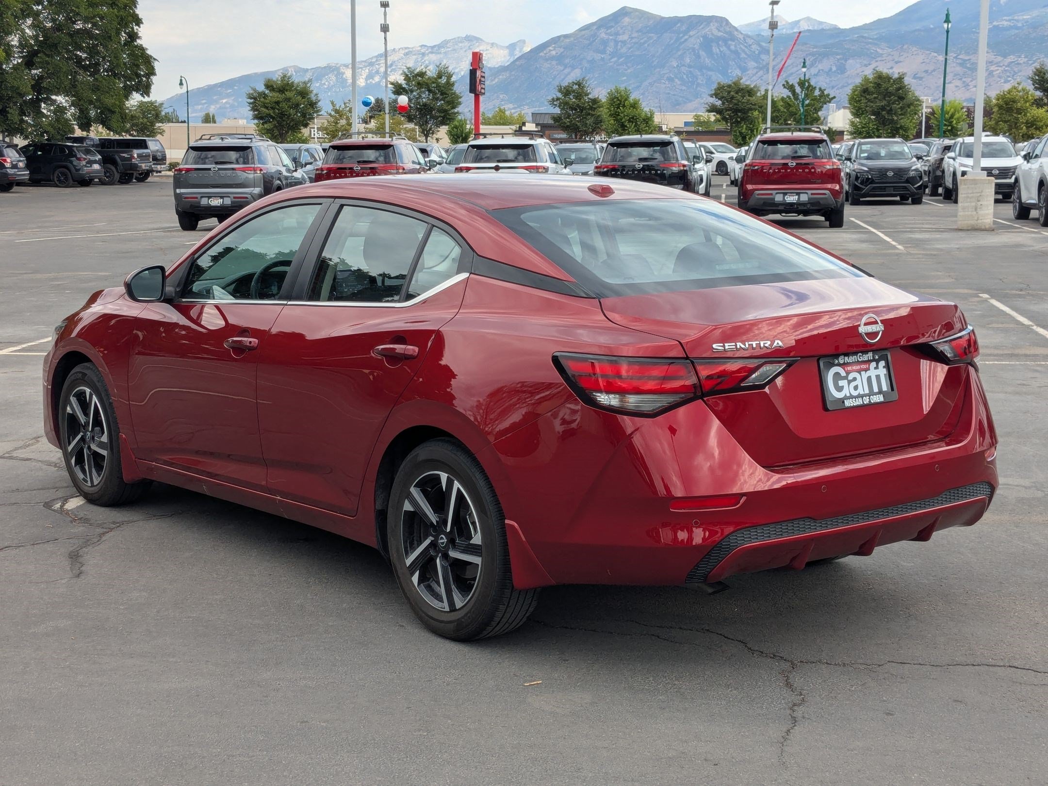 Used 2025 Scarlet Ember Tintcoat Nissan SV image 5