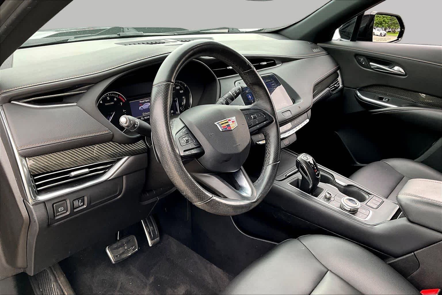Used 2019 Stellar Black Metallic Cadillac FWD Sport image 16