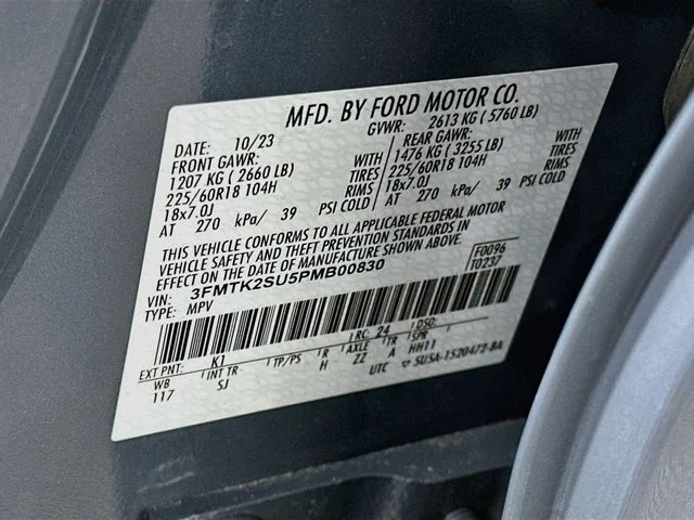 Certified Pre-Owned 2023 Ford Mustang Mach-E California Route 1