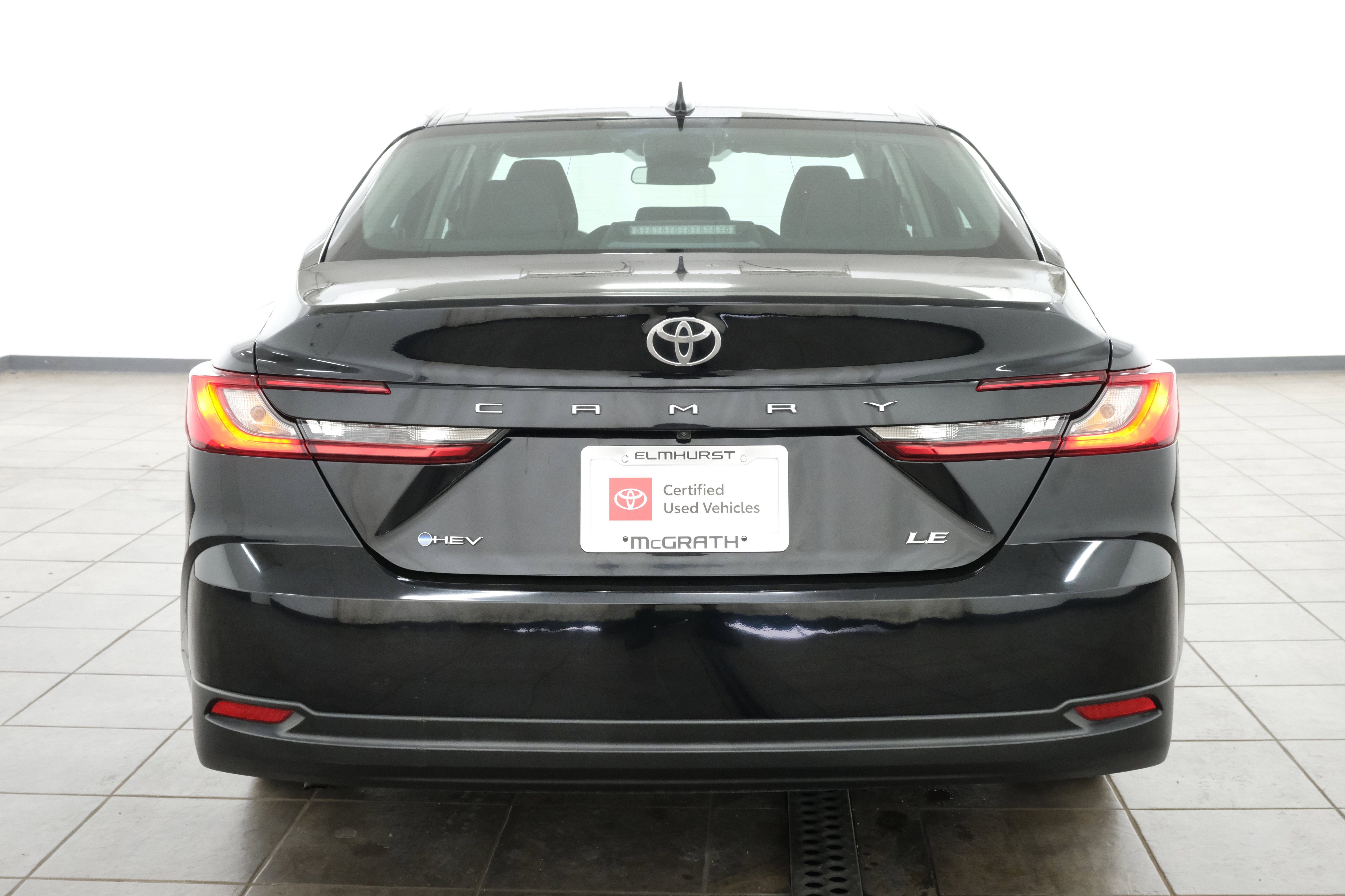 Certified Used 2025 Midnight Black Metallic Toyota LE image 5