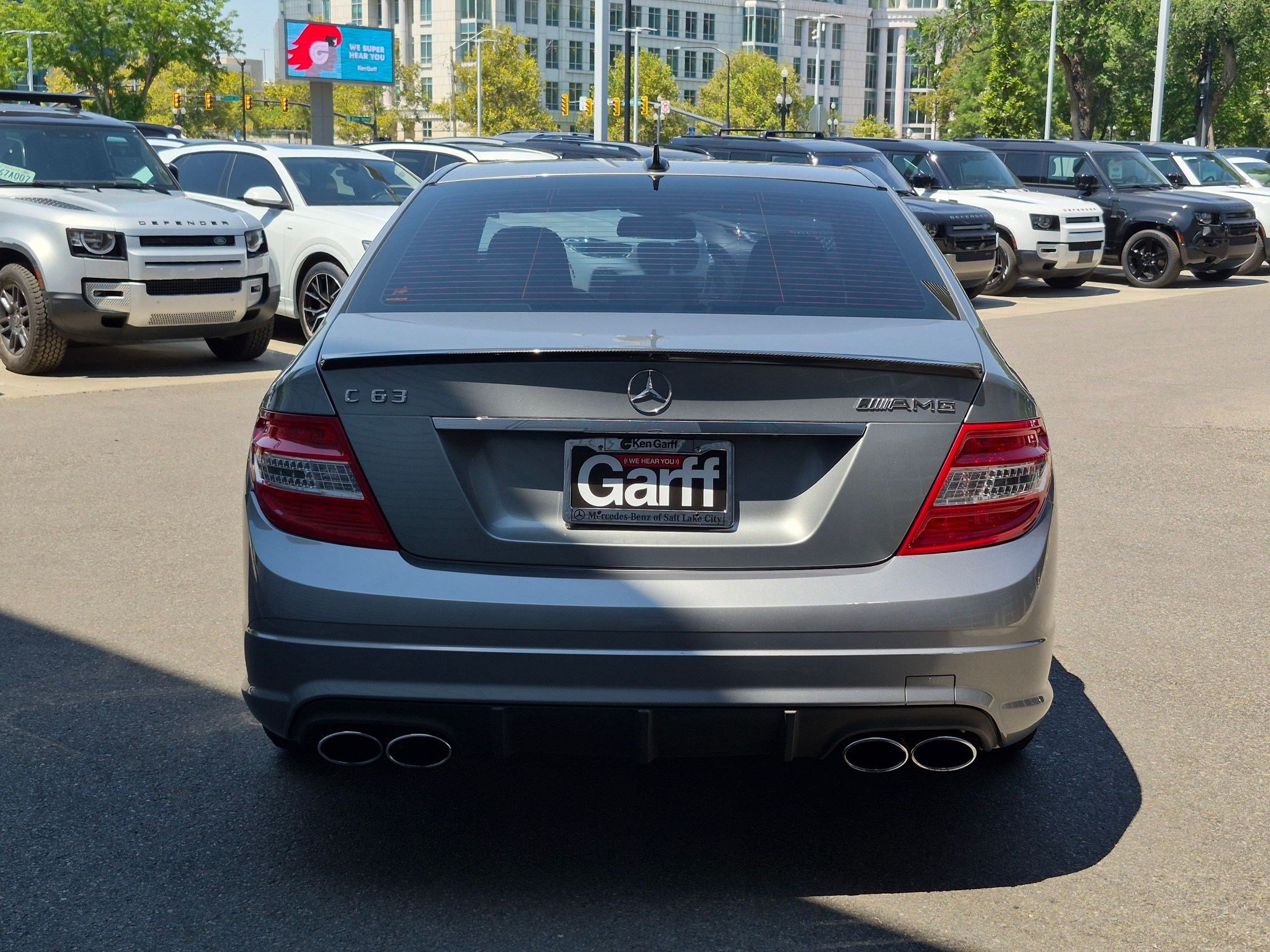 Used 2010 Gray Mercedes-Benz C 63 AMG® image 4