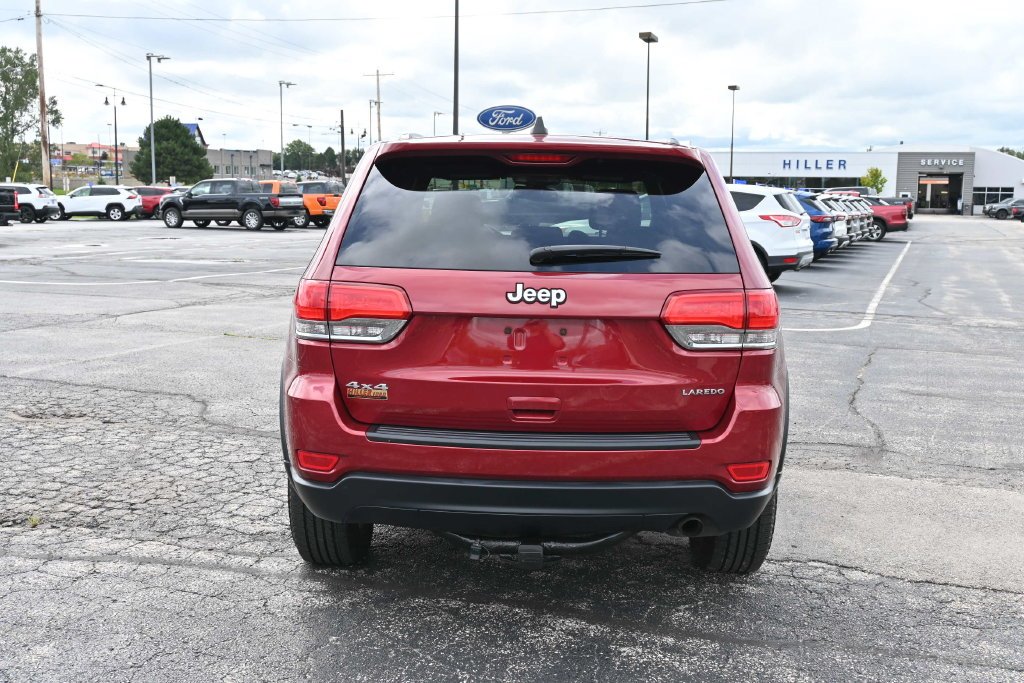 Used 2015 Deep Cherry Red Crystal Pearlcoat Jeep Laredo image 10