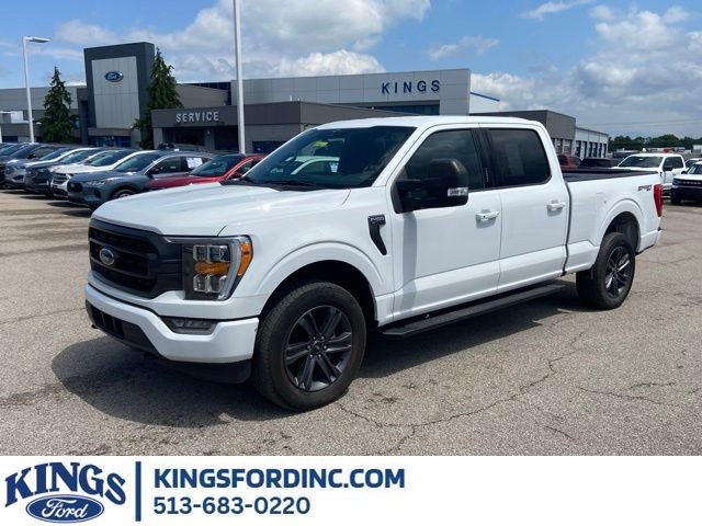 Used 2023 Oxford White Ford XLT image 1