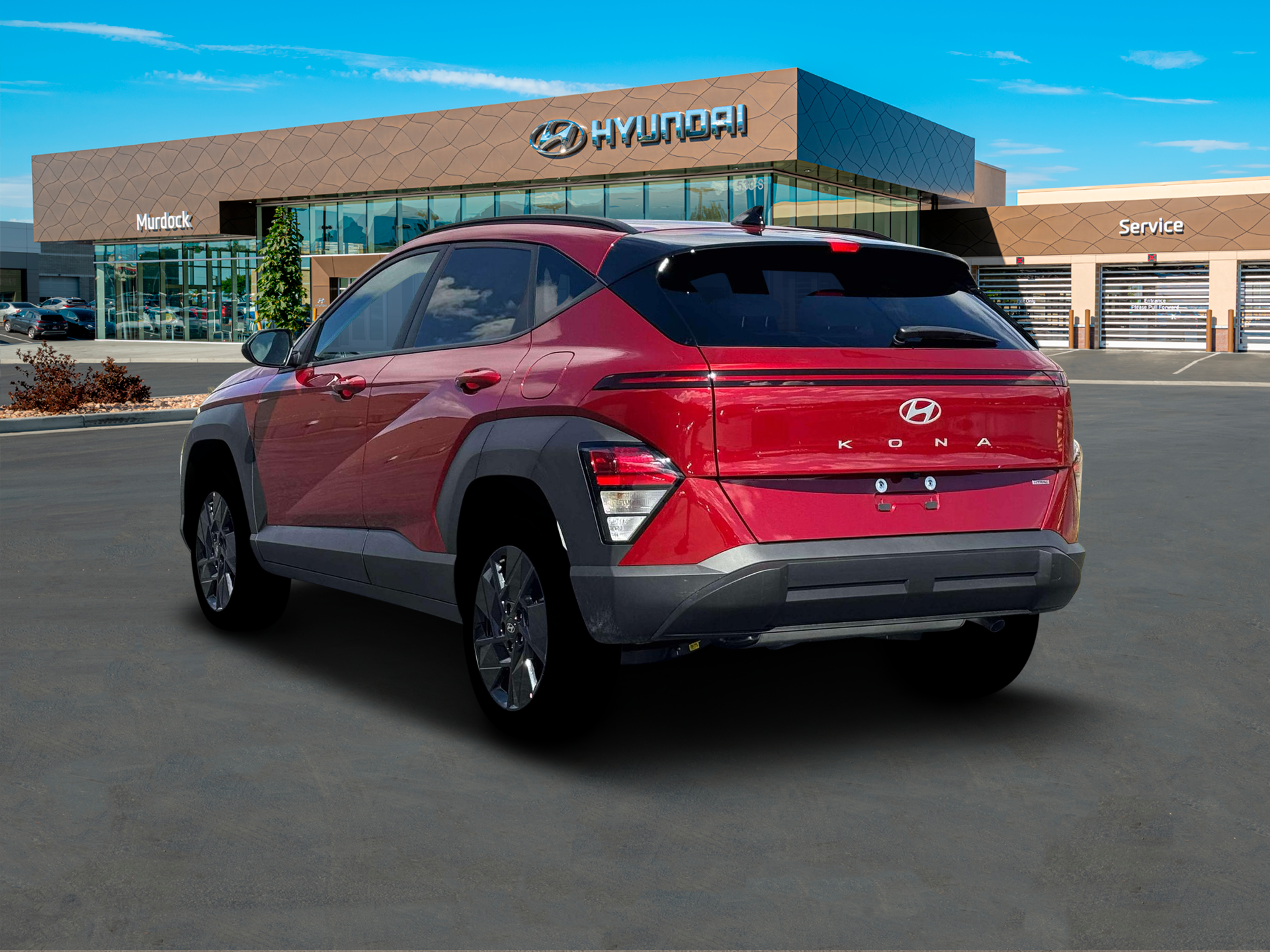 New 2026 Ultimate Red Metallic Hyundai SEL Sport AWD image 7