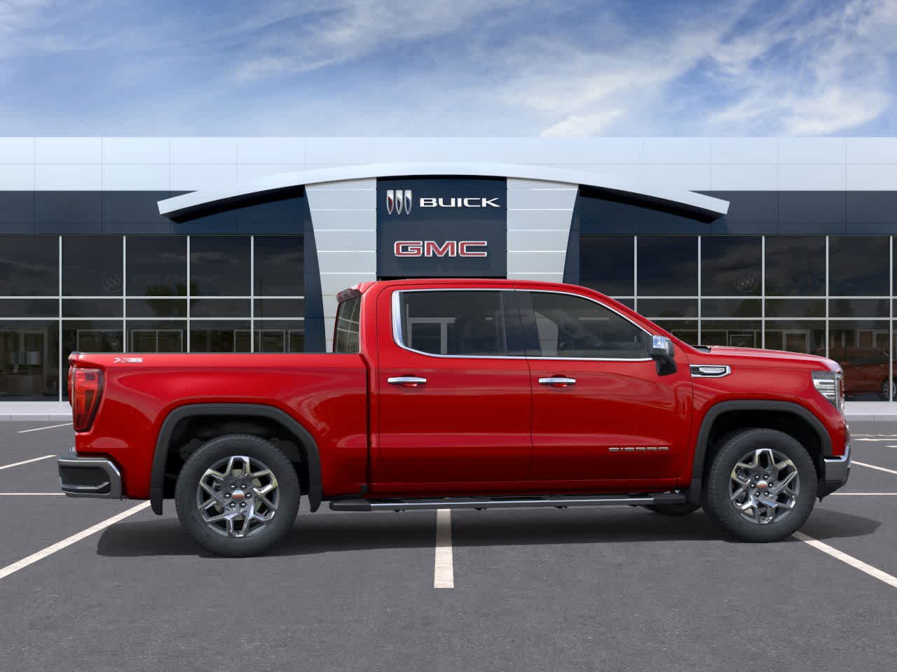 New 2026 Volcanic Red Tintcoat GMC SLT image 5