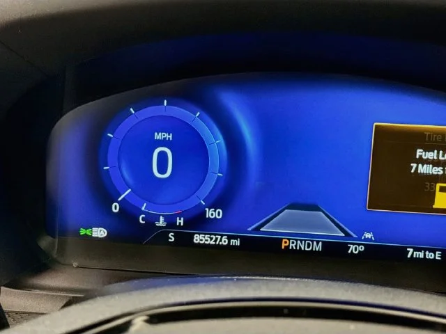 Used 2021 White Metallic Ford ST image 12
