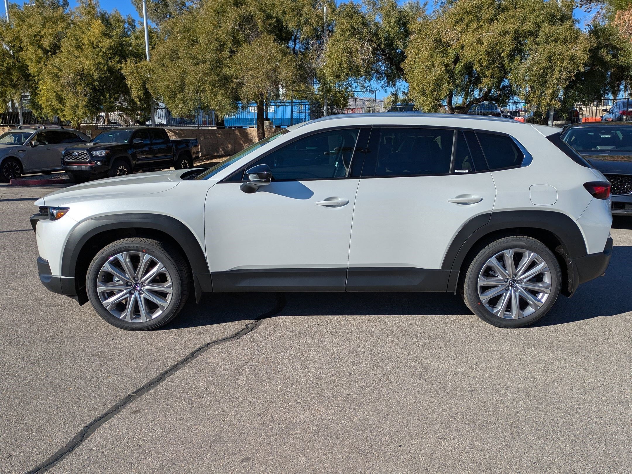 New 2026 Wind Chill Pearl Mazda 2.5 S Premium AWD image 2