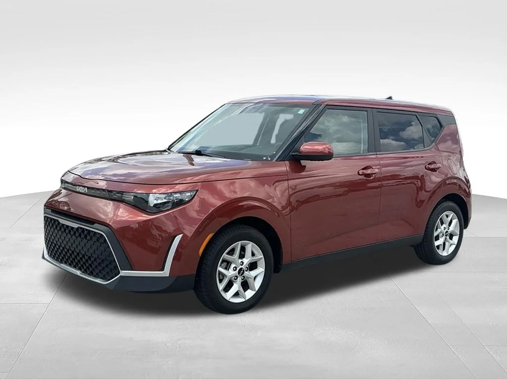 Used 2024 Orange Kia LX image 2