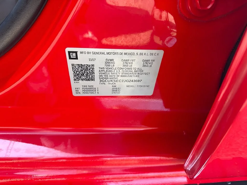Used 2018 RED HOT Chevrolet LTZ image 35