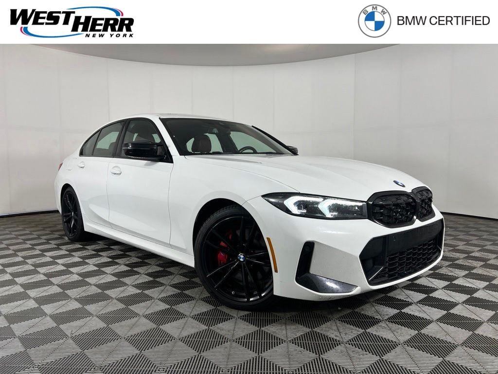 Certified Used 2024 Alpine White BMW M340i xDrive image 1