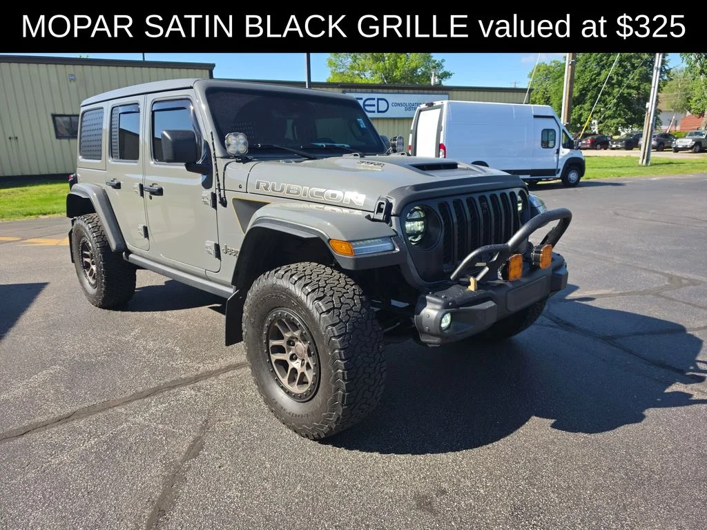 Used 2021 Gray Jeep Unlimited Rubicon 392 image 8