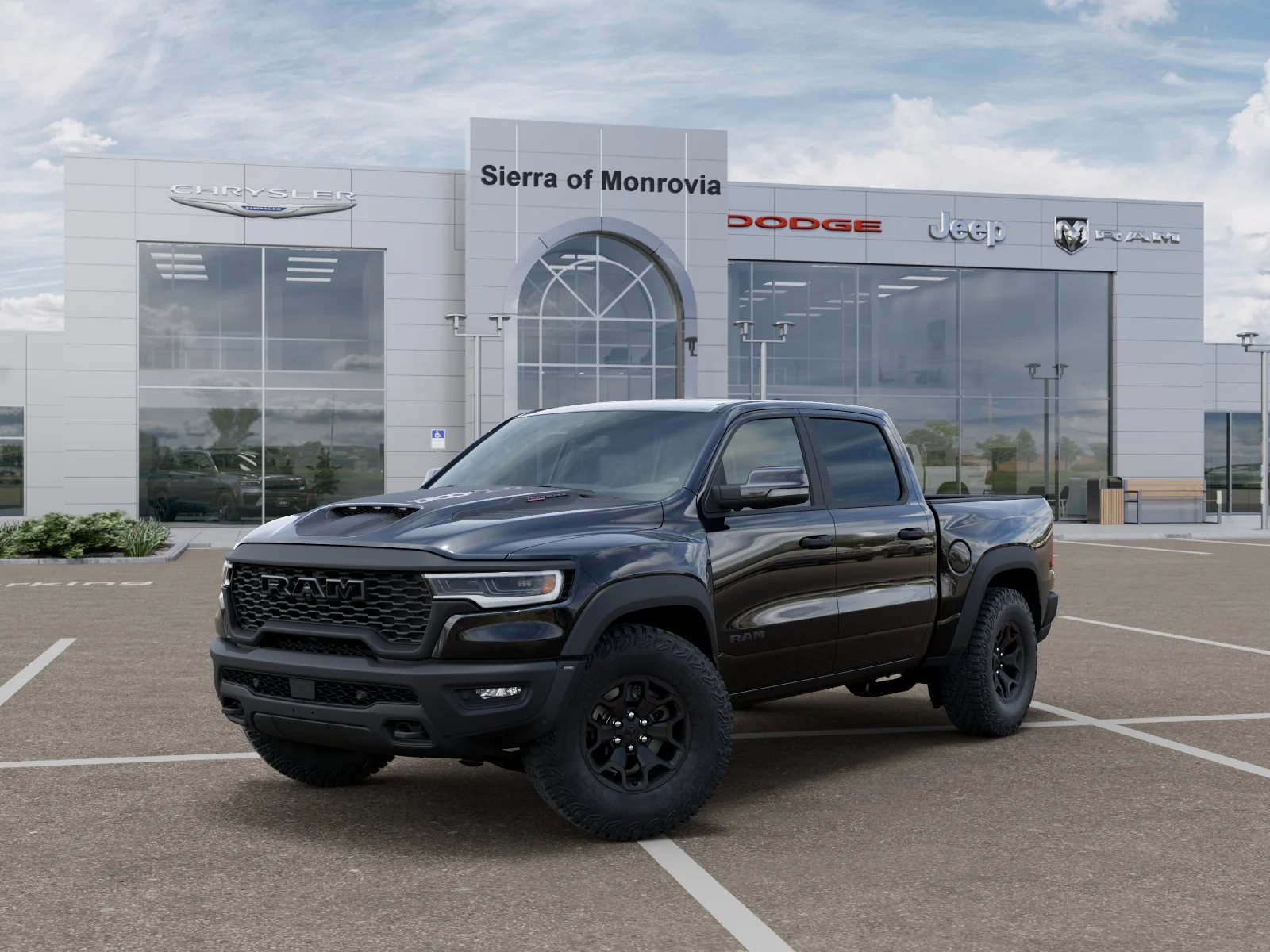 New 2026 Diamond Black Crystal Pearl-Coat Exterior Paint RAM RHO image 27