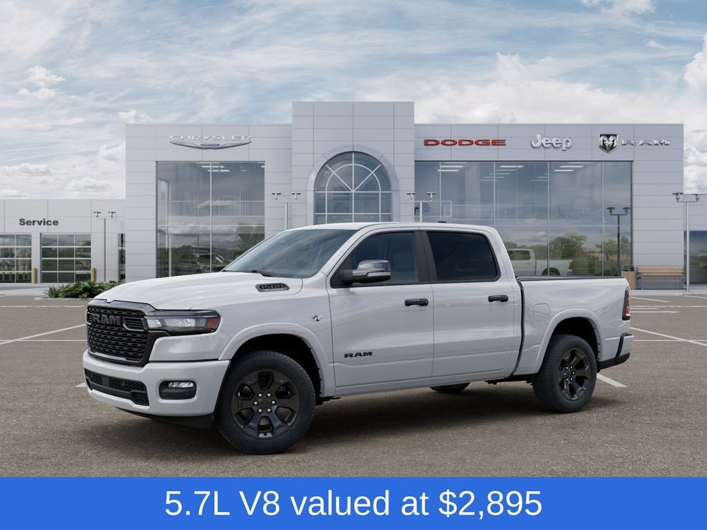 New 2026 Bright White Clearcoat RAM Big Horn/Lone Star image 2