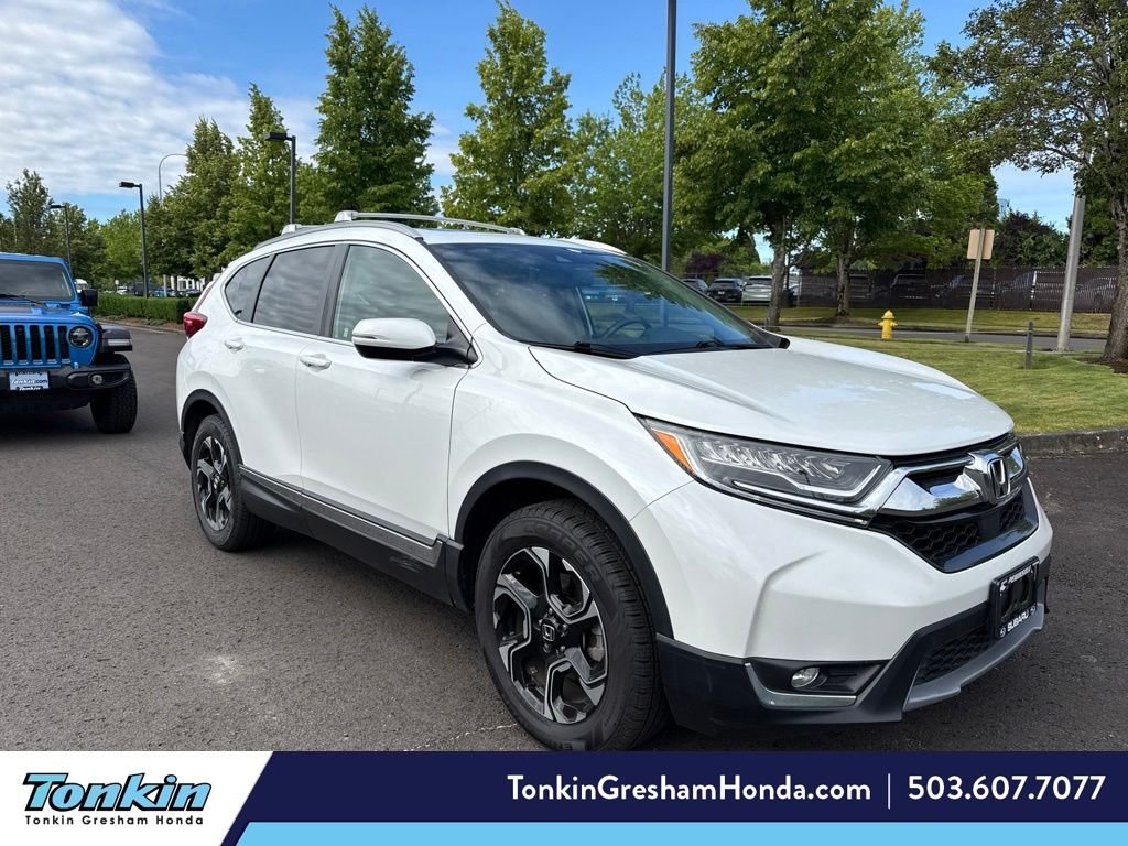 Used 2019 Platinum White Pearl Honda Touring image 1