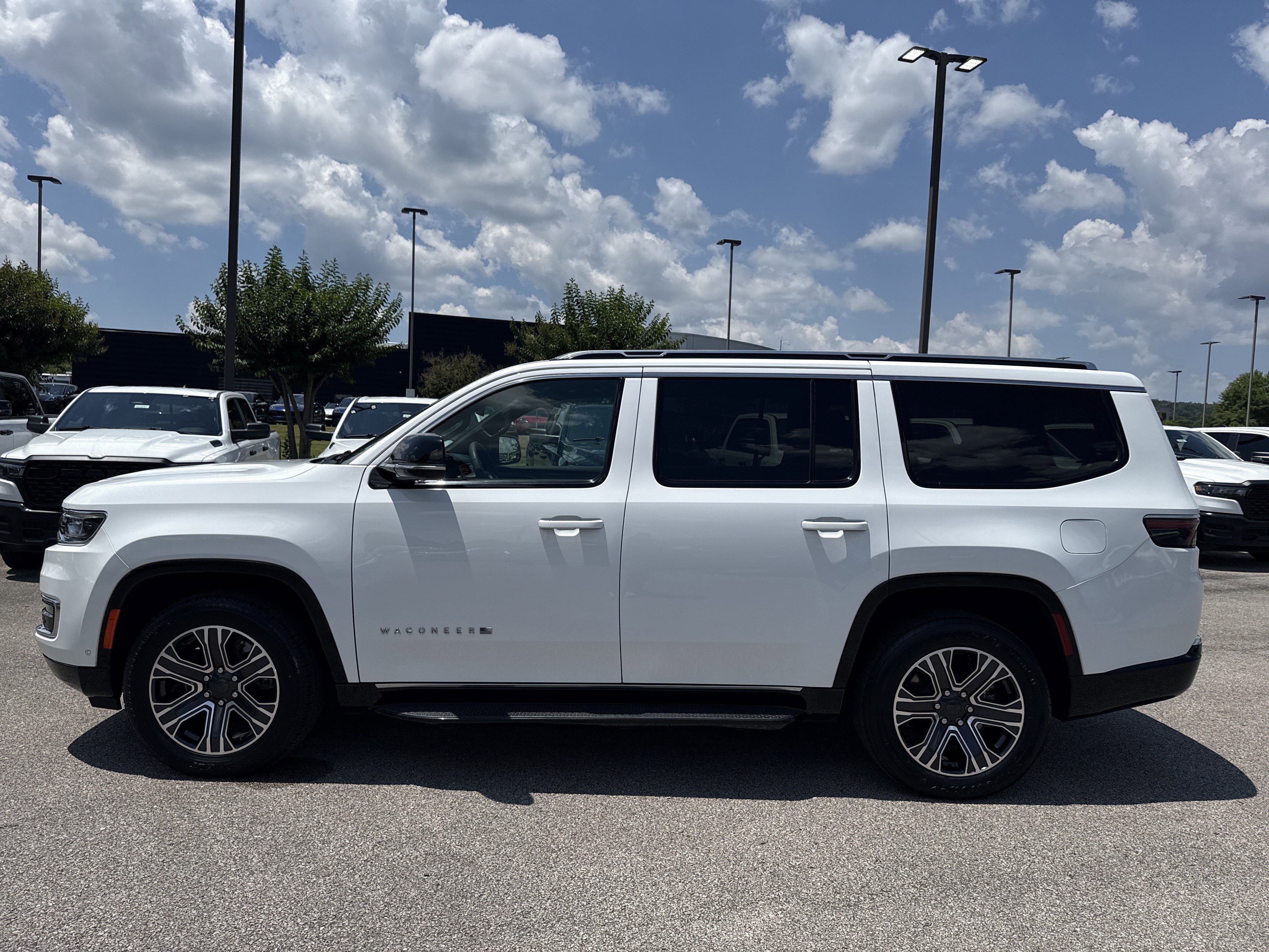 Used 2024 Bright White Clearcoat Jeep Series II image 4