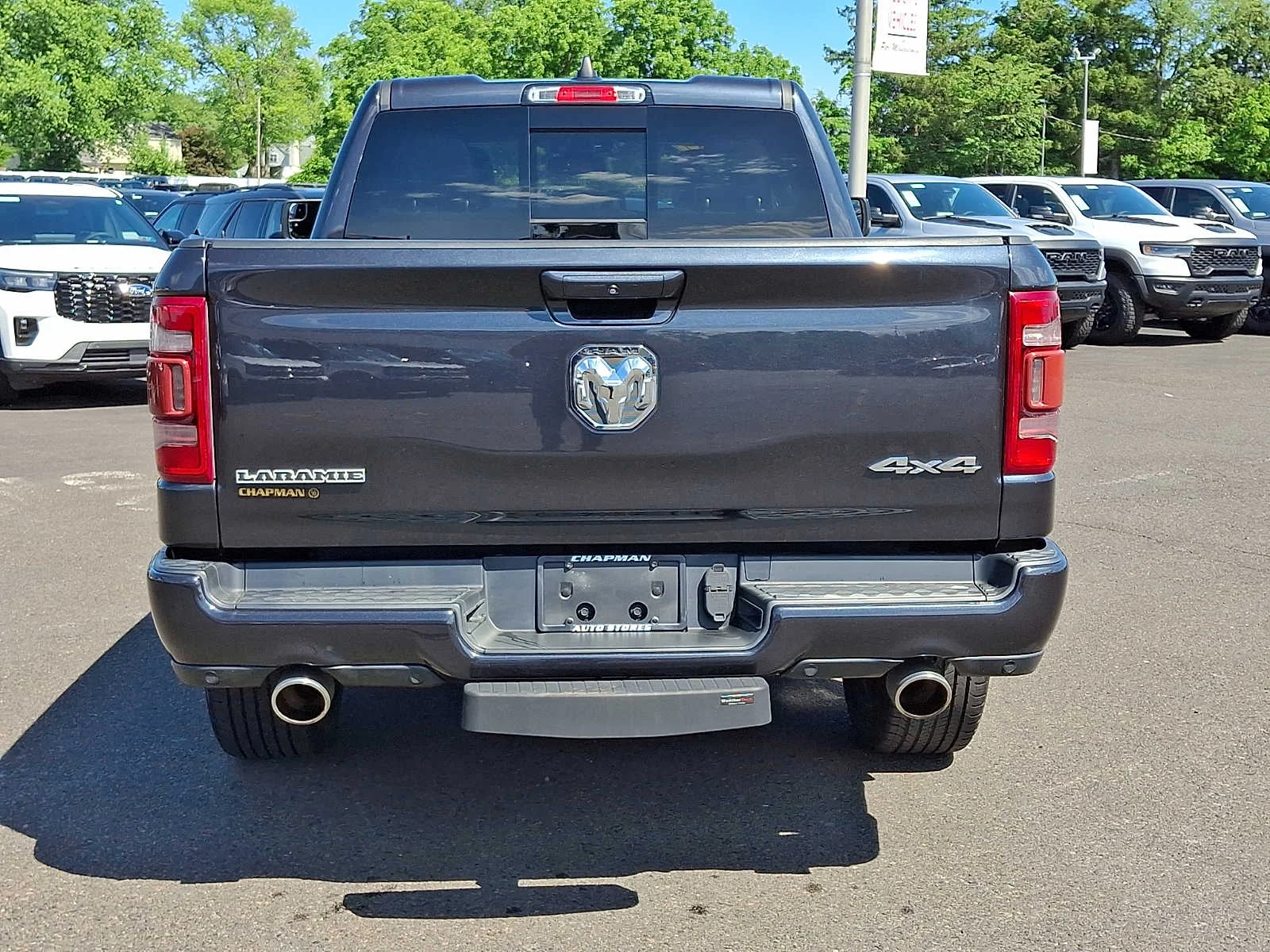 Used 2019 Maximum Steel Metallic Clearcoat Ram Laramie image 5