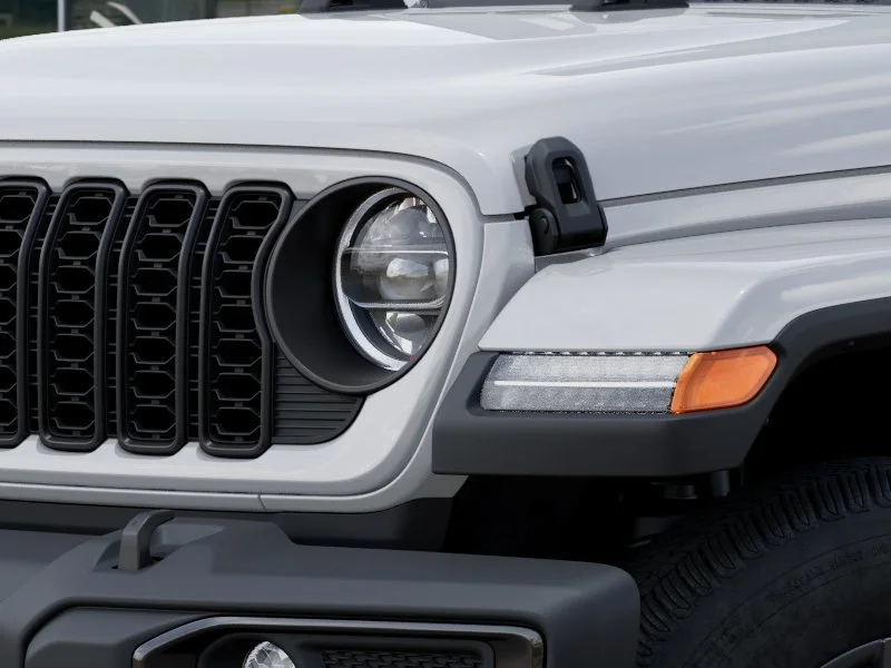 New 2026 Bright White Clear-Coat Exterior Paint Jeep Sport S image 12