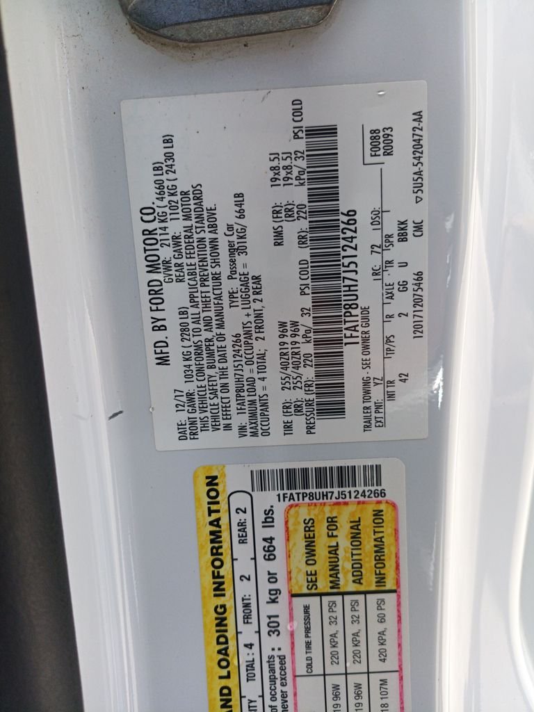 Used 2018 White Ford EcoBoost Premium image 28