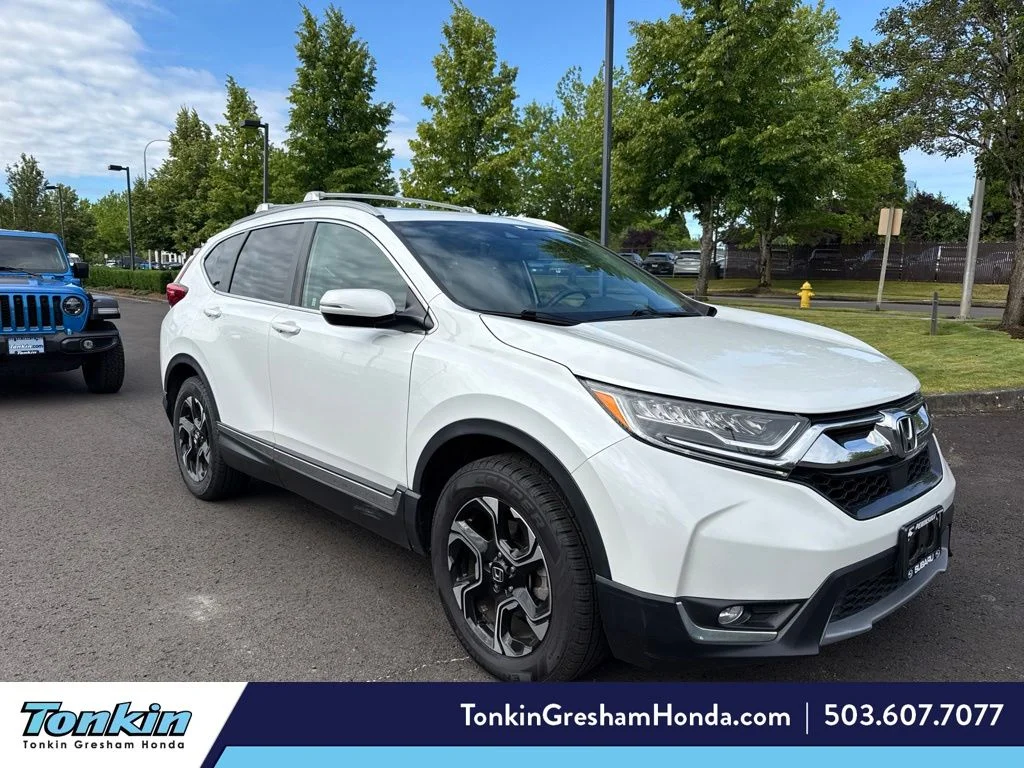 Used 2019 Platinum White Pearl Honda Touring image 1