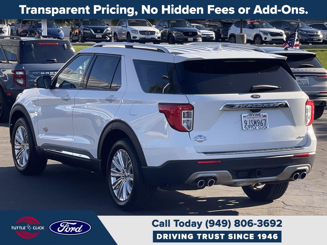 Certified Used 2023 Star White Ford King Ranch image 13
