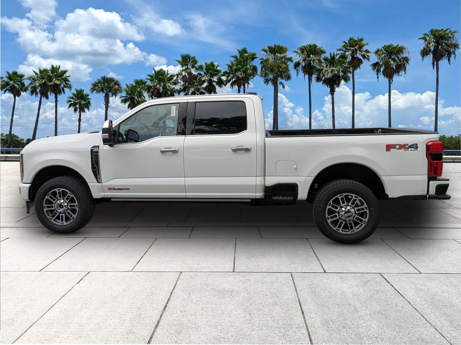 New 2026 Star White Metallic Tri-Coat Ford F-250® Platinum® image 4