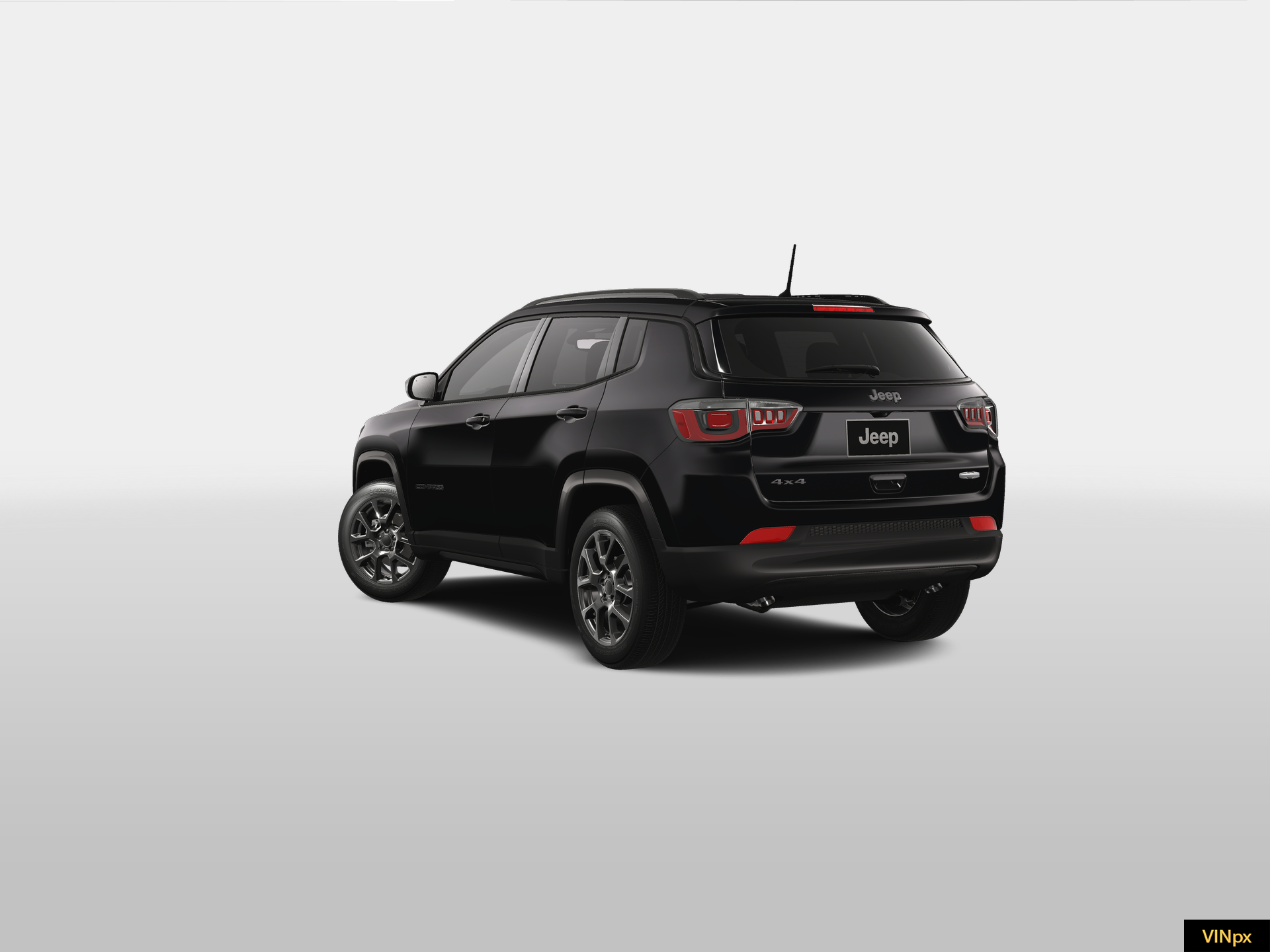 New 2026 Diamond Black Crystal Pearl-Coat Exterior Paint Jeep Latitude image 5