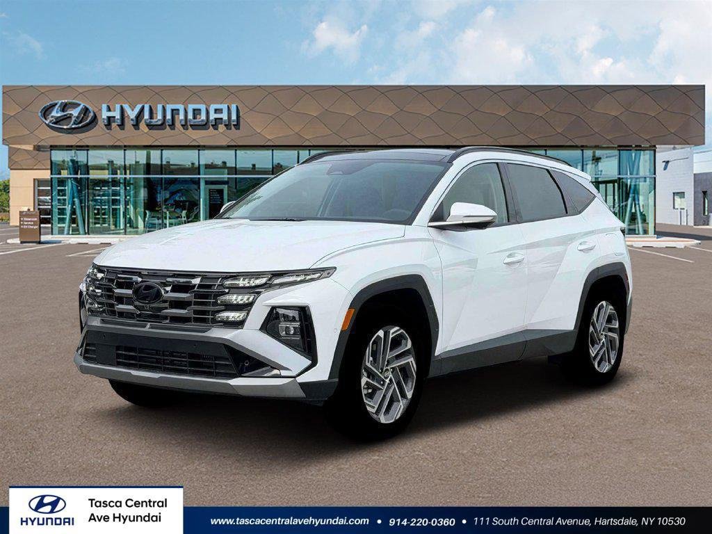 White 2026 Hyundai Tucson Hybrid Plug-In SUV / Crossover All-Wheel Drive Automatic