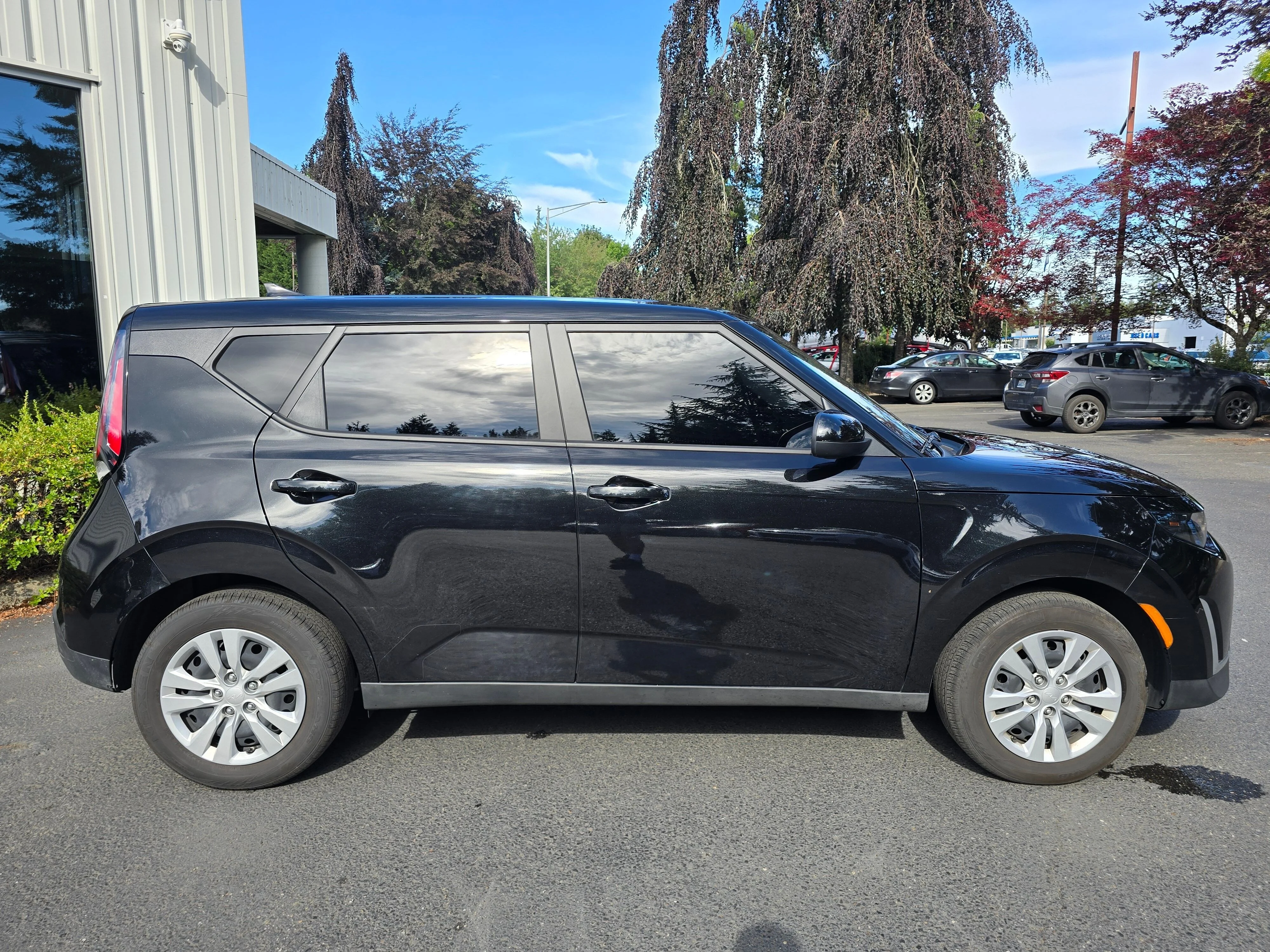 Certified Used 2025 Black Kia LX image 3